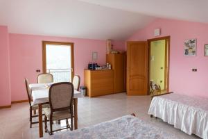 Гостиная зона в B&B La Bouganville
