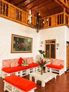Casa Gabriel Rivera的休息区