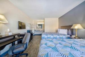 Ένα ή περισσότερα κρεβάτια σε δωμάτιο στο Motel 6 Effingham, IL