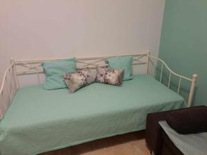 Postel nebo postele na pokoji v ubytování Aggeliki apartment