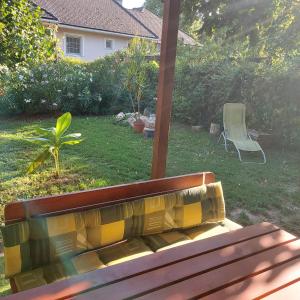 Zahrada ubytování Petra Vendégház