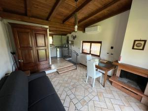 Kuchyň nebo kuchyňský kout v ubytování B&B Monte Tavolino