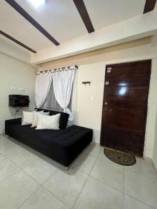 Postel nebo postele na pokoji v ubytování Apartamento cacique calarca