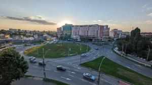 a city intersection with cars on a highway at MICHAEL in Galaţi