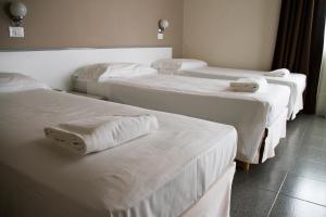 Postel nebo postele na pokoji v ubytování Hotel Arianna