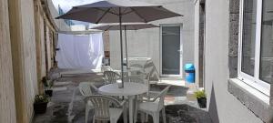 Patio nebo venkovní prostory v ubytování Seaside House
