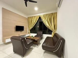 Televisyen dan/atau pusat hiburan di DSummit City View High Floor 5-6 Pax Netflix WiFi
