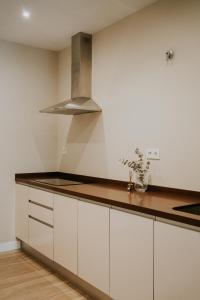 Kuchyňa alebo kuchynka v ubytovaní Apartamentos Levante - Mares