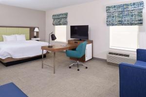 TV a/nebo společenská místnost v ubytování Hampton Inn and Suites Port Aransas