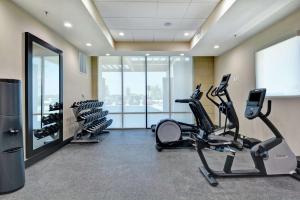 Fitness centrum a/nebo fitness zařízení v ubytování Home2 Suites By Hilton McKinney