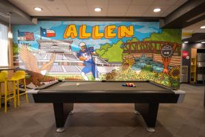Biliár nebo kulečník v ubytování Tru By Hilton Allen Dallas, Tx
