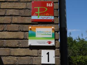 Certifikát, hodnocení, plakát nebo jiný dokument vystavený v ubytování B&B de Pastory