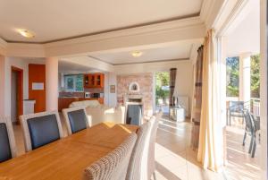 Χώρος καθιστικού στο Villa Pelagos