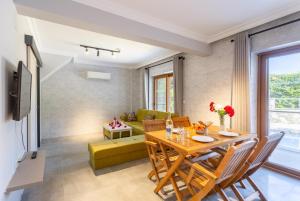 Χώρος καθιστικού στο Villa Aysel Paradise
