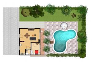 Půdorys ubytování Villa Russa Dionisis
