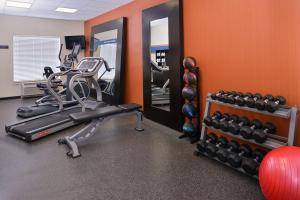 Fitness centrum a/nebo fitness zařízení v ubytování Hampton Inn Pecos