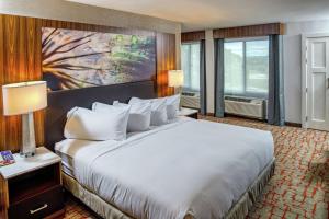 DoubleTree by Hilton Appleton, WI客房内的一张或多张床位