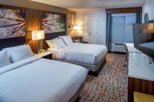 DoubleTree by Hilton Appleton, WI客房内的一张或多张床位