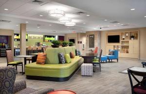 The lobby or reception area at Home2 Suites by Hilton Greenville Airport