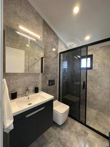 Koupelna v ubytování Luxurious Villa in the Heart of Göcek