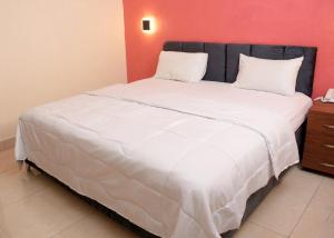 Postel nebo postele na pokoji v ubytování HOTEL MAVILLA Cotonou