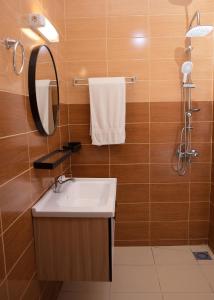 Koupelna v ubytování HOTEL MAVILLA Cotonou