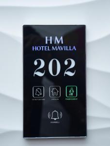 Certifikát, hodnocení, plakát nebo jiný dokument vystavený v ubytování HOTEL MAVILLA Cotonou