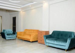 Posezení v ubytování HOTEL MAVILLA Cotonou