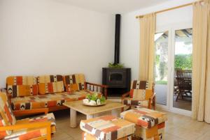 Posezení v ubytování Villa Roca Nova