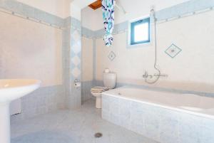 A bathroom at Spiros Villas Collection