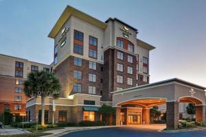 a rendering of a hotel with a casino at Homewood Suites Mobile East Bay/Daphne in Daphne