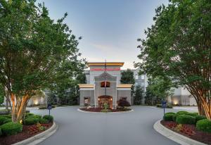 a rendering of the front of a building at Hampton Inn & Suites Mooresville in Mooresville
