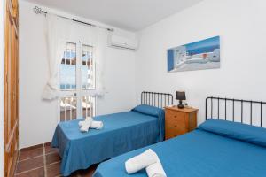 Posteľ alebo postele v izbe v ubytovaní Villa Casa Gebemir