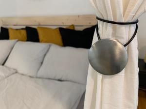 Postel nebo postele na pokoji v ubytování Gong Faház - Eger