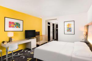 Posteľ alebo postele v izbe v ubytovaní Park Inn by Radisson Sarvar Resort & Spa - All Inclusive