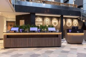 Ο χώρος του λόμπι ή της ρεσεψιόν στο Radisson Blu Hotel, Amsterdam City Center