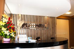 Vstupní hala nebo recepce v ubytování Hotel PLATINIUM