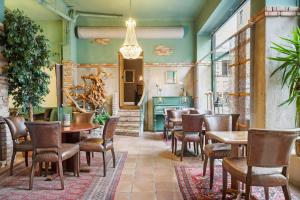 Posezení v ubytování Hotell Linnéa - Helsingborg