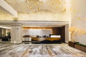 Istumisnurk majutusasutuses Orienwit Hotel-Free Shuttle Bus fir Canton Fair