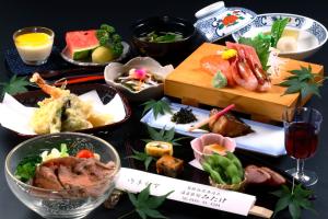 Cibo presso il ryokan o nelle vicinanze
