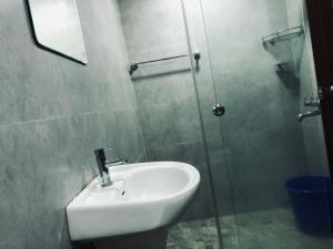 Koupelna v ubytování Garuda Suites