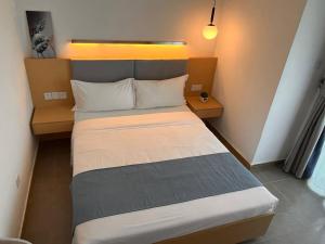Postel nebo postele na pokoji v ubytování ARK House