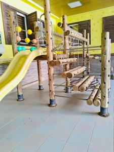 Fitness centrum a/nebo fitness zařízení v ubytování Mini House