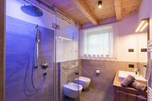 Koupelna v ubytování App Mittermairhof