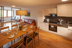Η κουζίνα ή μικρή κουζίνα στο Sonnenhof Appartements