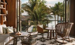 Balkón nebo terasa v ubytování Kimpton Kitalay Samui by IHG