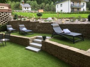 Zahrada ubytování Hotel Garni Rifflsee