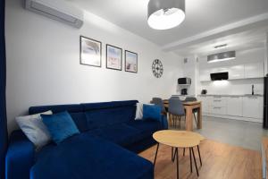 Η κουζίνα ή μικρή κουζίνα στο Apartamenty Międzywodzie Plażowa Park