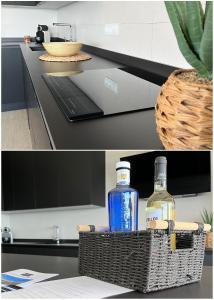 Kuchyňa alebo kuchynka v ubytovaní Apartamento en Ametlla de Mar SEA VIEW HAUS FREE WIFI