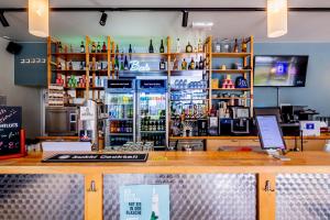 Salon ili bar u objektu a&o Weimar